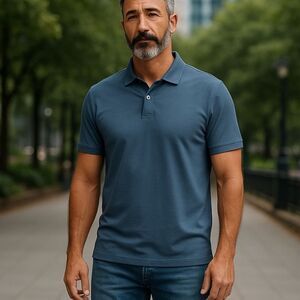 Men's Grand Slam Classic-Fit Solid Golf Polo Shirt Size XL